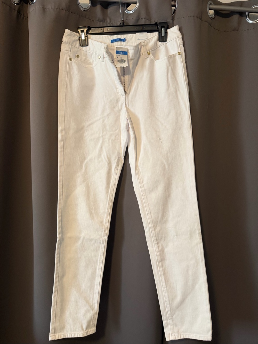 J. McLaughlin White Lexi Jeans